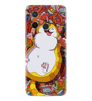 Xiaomi Redmi 12C Kılıf Silikon Desen Özel Seri Tombul Kedi 1739