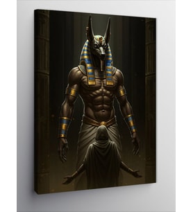 Kanvas Tablo Anubis Tanrısı