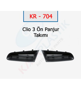 Clio 3 Hb Ön Panjur Takımı