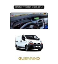 RENAULT TRAFIC (2001-2014)TORPİDO KORUMA HALISI SİYAH KENAR