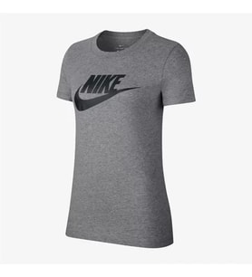 Nike W Nsw Tee Essntl Icon Futur Kadın Günlük Tişört (Gri)