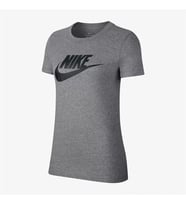 Nike W Nsw Tee Essntl Icon Futur Kadın Günlük Tişört (Gri)