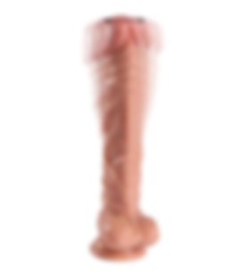 Konyax Gerçekçi Döner Başlı Uzaktan Kumandalı Şarjlı 25,5 cm Dildo