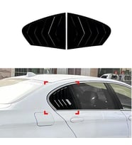 Bmw F10 Kelebek Cam Kaplama Vizörü Parlak Siyah