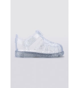 Igor Tobby Gloss Glitter Çocuk Sandalet S10308-091 (Beyaz)