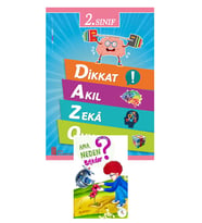 Ata 2.Sınıf Dikkat Akıl Zeka Oyunları (Beyaz)