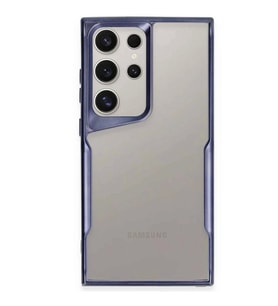 Samsung Galaxy S25 Ultra Kılıf Boyi Silikon Kapak - Lacivert