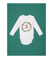 Yılbaşı Noel Baba Bebek Zıbını - Ho Ho Ho Zıbın