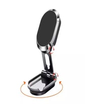 T-92 360° Dönebilen Zink Metal Çinko Alaşımlı Manyetik Araç İçi Cep Telefonu Tutucu