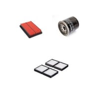 Filtre Bakım Seti Mazda 323 1.5 Benzin 1997-2001 Hava + Yağ f. + Polen Filtre Sardes