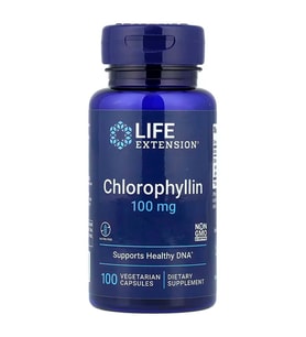 Chlorophyllin, 100 mg, 100 Vegetarian Capsules