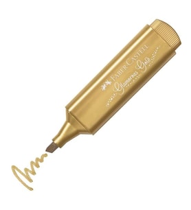 FABER CASTELL FOSFORLU KALEM METALİK GOLD 1546