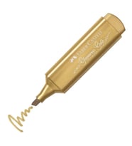 FABER CASTELL FOSFORLU KALEM METALİK GOLD 1546