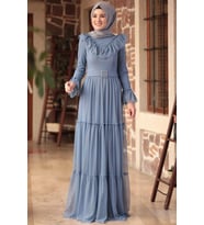 Damla Abiye İndigo ISR818