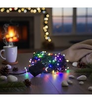 LED Damla Uçlu RGB Dekoratif Işık 10 Metre 100