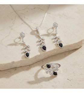 BlackCraft Oltu Taşı Sarmaşık Set