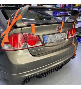 honda civic fd6 arka tampon eki ( sağ sol eksoz çıkışlı)