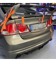 honda civic fd6 arka tampon eki ( sağ sol eksoz çıkışlı)
