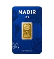 Nadir Gold 24 Ayar 10 Gram Külçe Altın (1 Adet 10 Gram Külçe Altın )