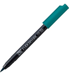 Zig Fudebiyori Brush Pen Fırça Uçlu Kalem 33 PERSIAN GREEN 