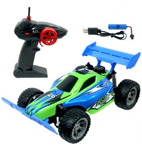 1:14 Racing High Speed Şarjlı-Işıklı U/K Buggy Araba (Yeşil)