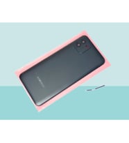 Samsung Galaxy A03 Sm A035 Uyumlu FULL KASA Arka Kapak Batarya Kapağı - SİYAH