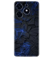 Tecno Spark 10 Pro Kılıf Resimli Desenli Silikon Platinium Series Karmaşık 1874