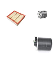 Bosch Filtre Bakım Seti Mercedes CLA 180D Dizel 2014-2018 109 Beygir Hava + Yağ f. + Yakıt Filtre Bosch