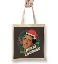 Merry Cagemas Nicolas Cage Christmas Bez Çanta Uzun Saplı