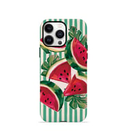 iPhone 14 Pro Vorian Çift Katmanlı Kılıf Watermelon Cabana