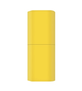 Microsonic Huawei FreeBuds Lipstick Mat Silikon Kılıf Sarı