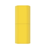 Microsonic Huawei FreeBuds Lipstick Mat Silikon Kılıf Sarı