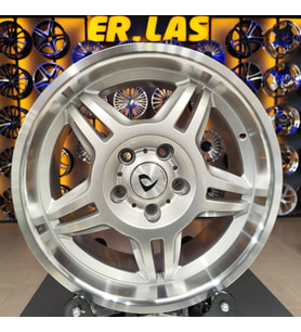 4 Adet BK-657 8*17 5*120 ET41 72.56 SILVER MACK JANT (Takım)