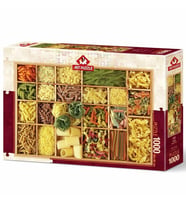 Art Puzzle Makarnalar 1000 Parça Puzzle
