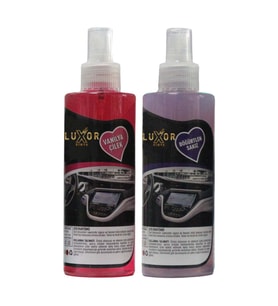 Luxor Kimya Vanilya Çilek ve Böğürtlen Sakız Oto Kokusu 2x200 ML