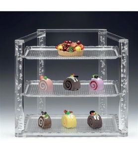 POLYCARBONAT TEPSİLİ TEŞHİR STAND
