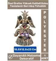 Yüksek Kaliteli Yoga Meditasyon Chakra Pozitif Enerji Şık Dekoratif Polyester Geri Akış Tütsülük