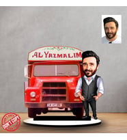 Kişiye özel Alyazmalım yeşilçam erkek tasarımlı Sevgili Hediyesi ,sevgililer günü Karikatür Hediyesi, Karikatür hediye, Babalar günü Hediyesi