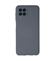 Samsung Galaxy M33 Kılıf Nano İçi Kadife Silikon - Gri