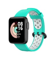 Xiaomi Redmi Watch 2 Lite Uyumlu Kordon Silikon Esnek Yumuşak Delikli Spor KRD-02 Kayış