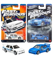 2 Araç Set - Hot Wheels - Fast & Furious Volkswagen Jetta MK3 (1/64)