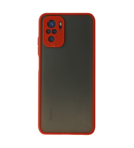Xiaomi Redmi Note 10 Kılıf Montreal Silikon Kapak - Kırmızı