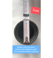 YENİLZD Led Zenonlar Için Far Kapağı 7 CM Ölçülerimiz Içten Içe Alınır. Ölçü Örneği Için Görsellere Bakınız