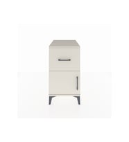 Kronos Komodin Tek Raflı Tek Çekmeceli Tek Kapaklı 44x59x80 Aytaşı-Aytaşı