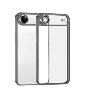 Iphone 17 Air Lensli Silikon - Titan Gri