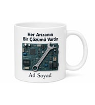 Beyaz Eşya Servis Teknikeri Çamaşır Makinesi Anakart Kupa Bardak Hediye