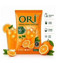 ORİ Portakal Aromalı Soğuk Şerbetlik İçecek Tozu 450 Gr