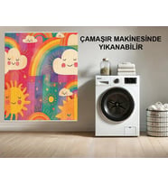 Makine Kaymaz Yıkanabilir Kırmızı Modern Salon Halısı Mutfak Halısı Koridor Halısı Yolluk 6630
