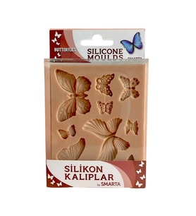 SMARTA SLİKON KALIPLAR - KELEBEKLER (BUTTERFLIES)