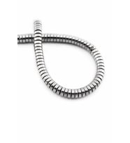 Hematit Doğal Taş Parlak Gümüş Daire Kesim 6x2mm Dizi